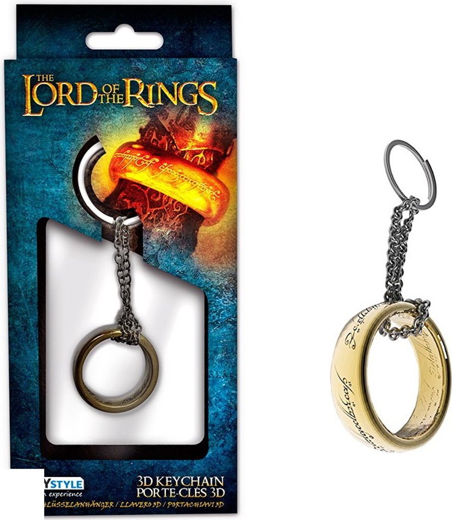 ABYstyle - Lord of the Rings - Ring 3D Keyring Produktbild 