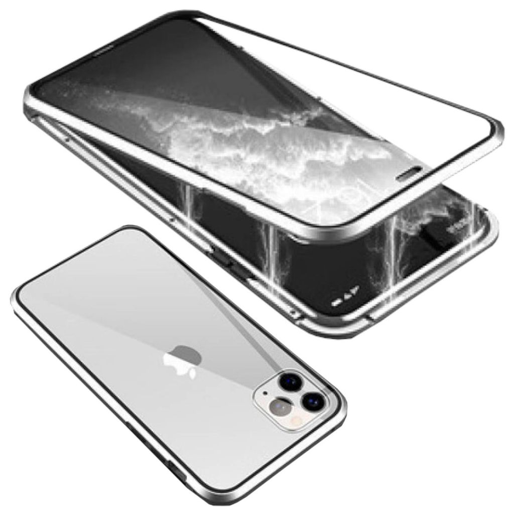 Für Apple iPhone 15 Plus Handy Tasche 360 Magnet Glas Produktbild 