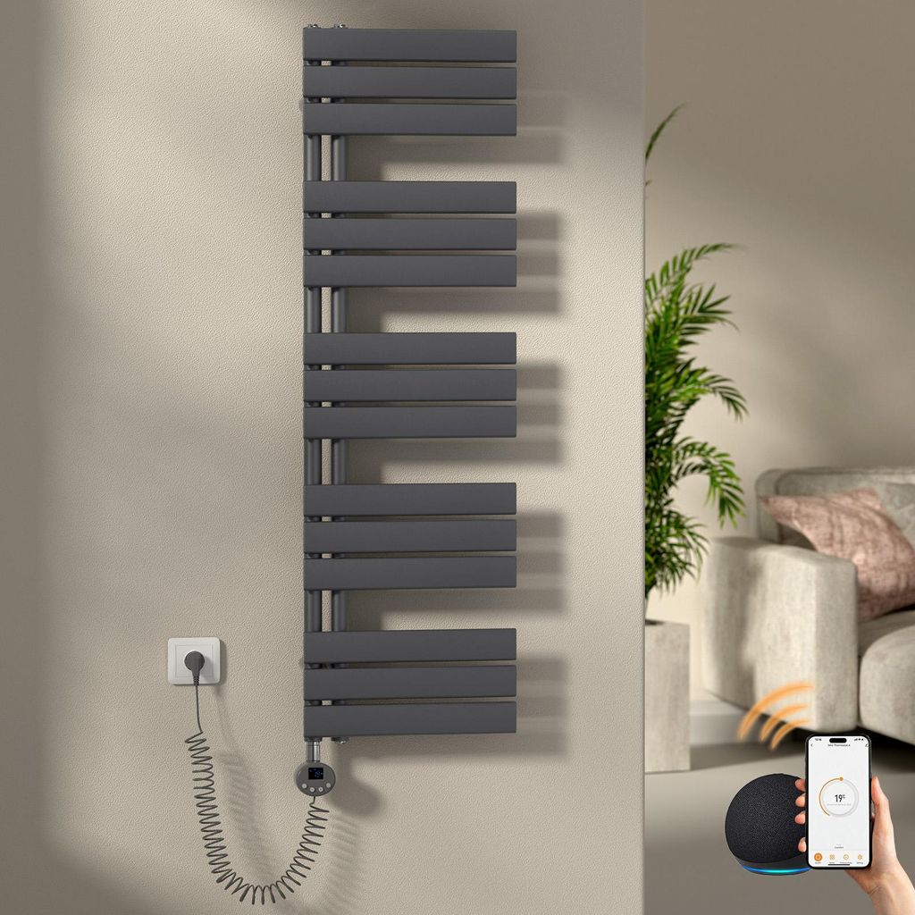 S'AFIELINA – Sèche-serviette électrique 1320×400 mm avec Image du produit 