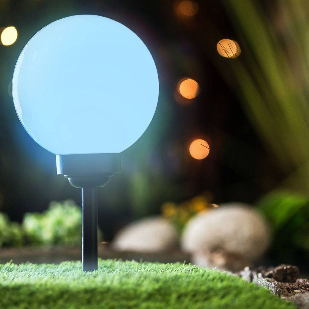 LUMILED solárne LED guľové svetlo pre vonkajšiu záhradu so Obrázok produktu 