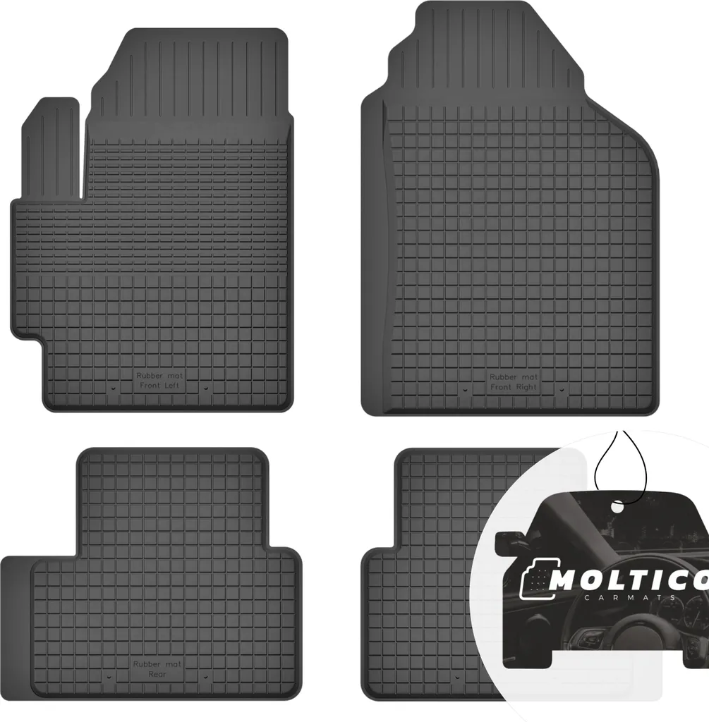Accessori Interni Mitsubishi Colt VI Z30 2004-2008 Tappetini Gomma