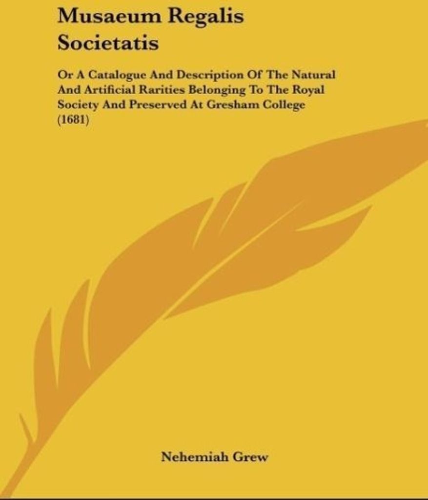 Musaeum Regalis Societatis