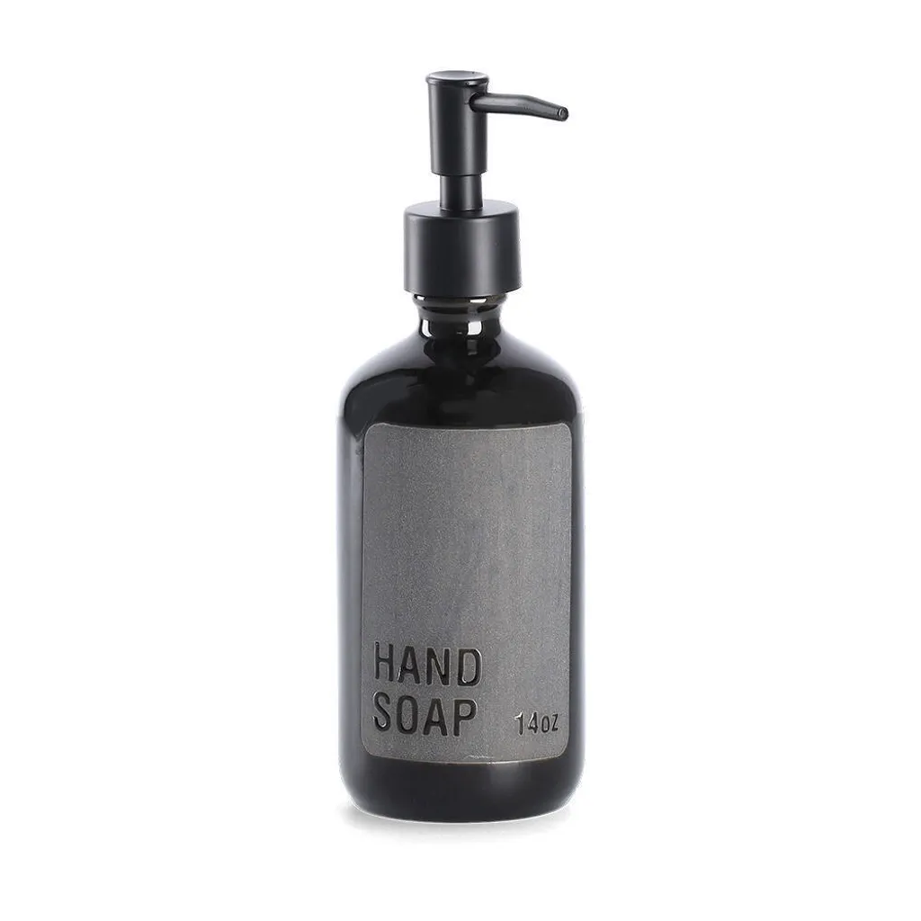 Distributore di sapone HANDSOAP in Vetroceramica, Ø 7 x 20,8 cm
