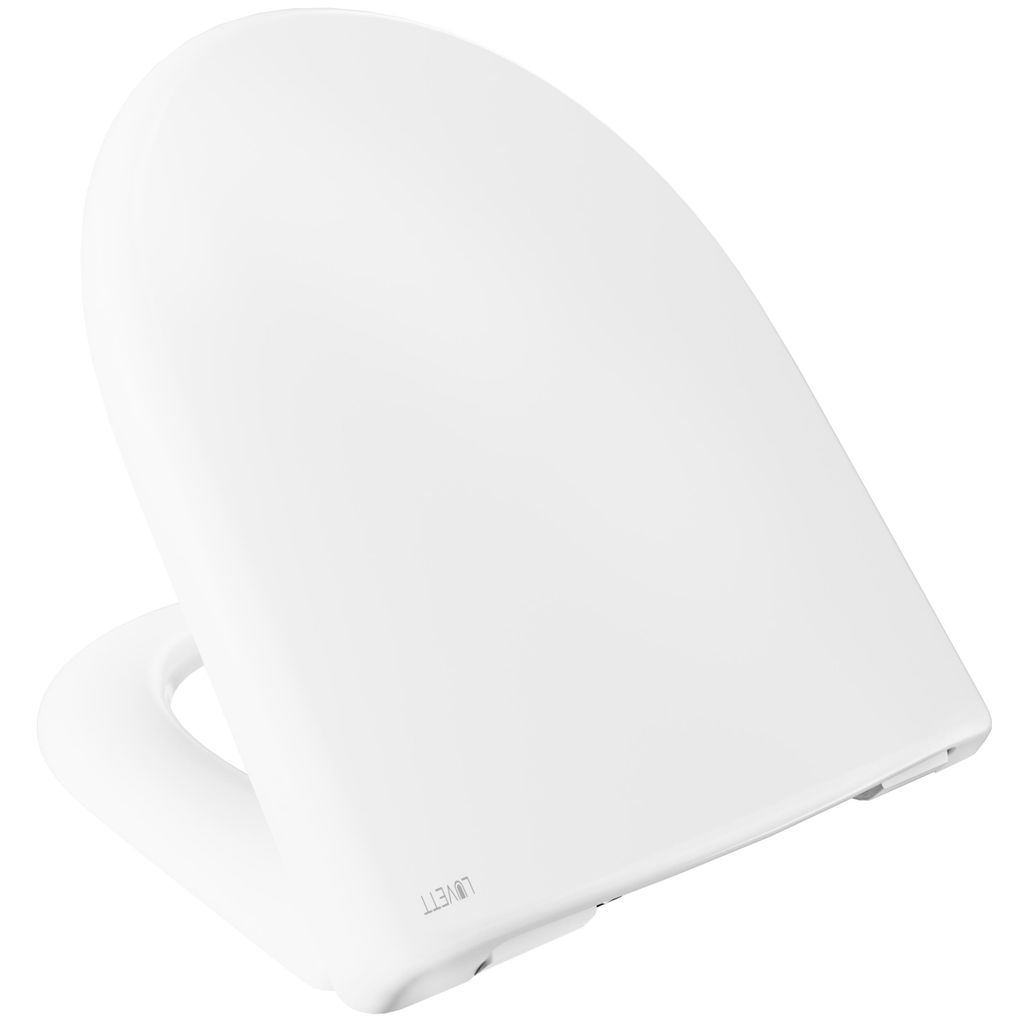 Luvett® D100 WC-Sitz mit Absenkautomatik, D-Form, 3 Produktbild 