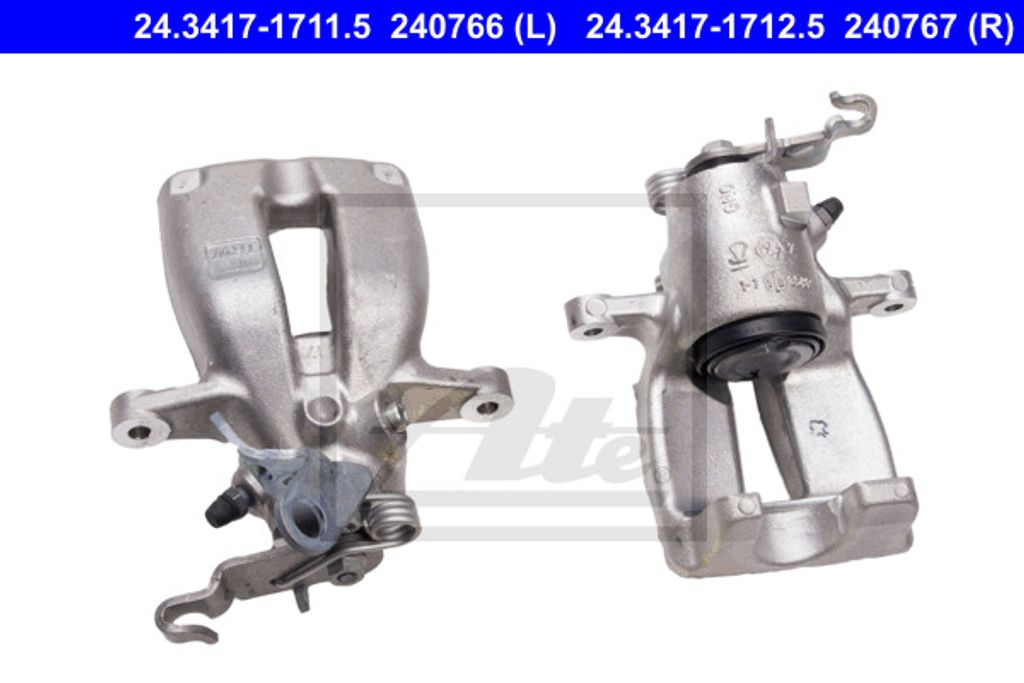 ATE Bremssattel Hinten Rechts für VW Eos (1F7, 1F8) Ø41mm 24.3417-1712.5