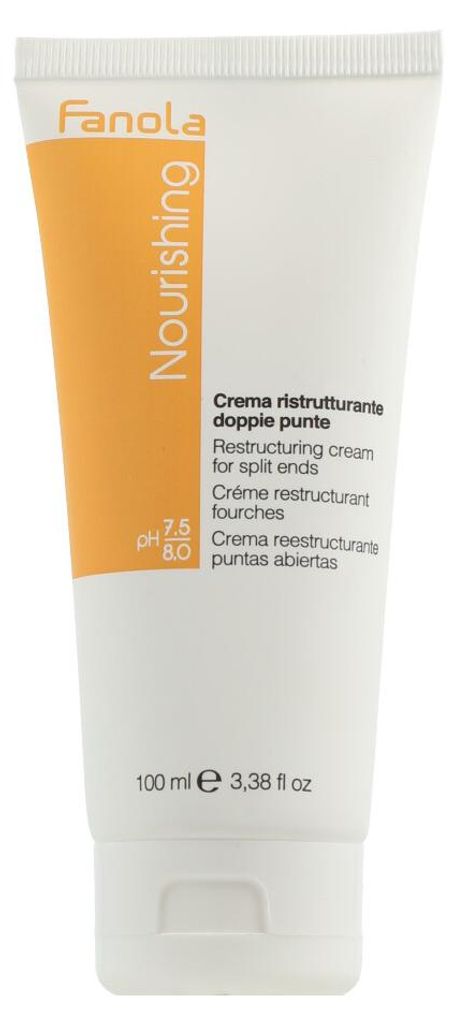 Fanola Nourishing Crema Ristrutturante Doppie Punte 100ml - Immagine del prodotto 