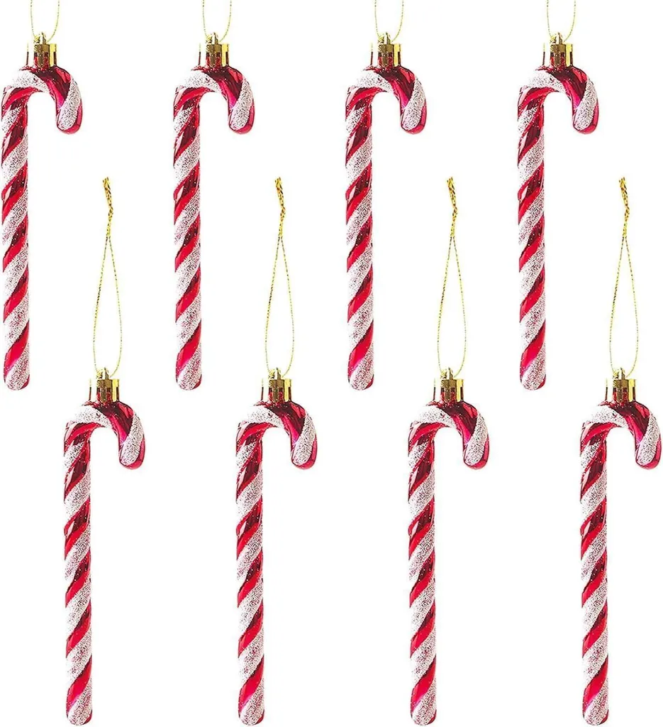 18 Steli Di Bacche Artificiali Glitterate Rosse Per Natale – Rametti Decorativi 40 Cm Con Bacche In Schiuma, Per Albero E Ghirlande - 4