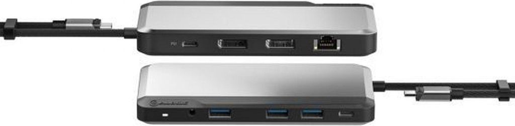 ALOGIC MX2 Lite DisplayPort Edition - Dockingstation - USB-C - 2 x DP - 1GbE (U1CAD-SGR)