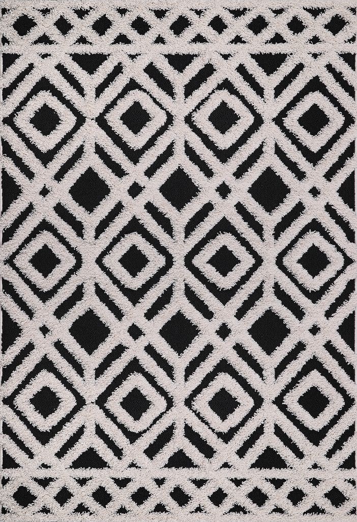 Teppich LUXUS 3507 BLACK 140x200 RECHTECK