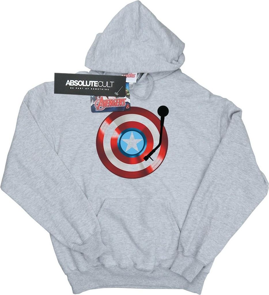 Marvel - Kapuzenpullover für Jungen BI14032 (152-158) (Grau)