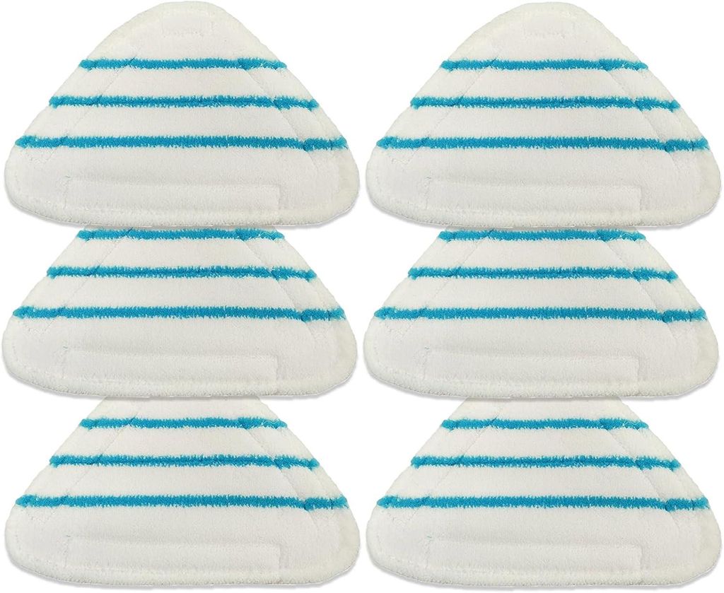 6 Nachfüll-Mikrofaser-Dampfmopppads für Vileda Dampfreiniger