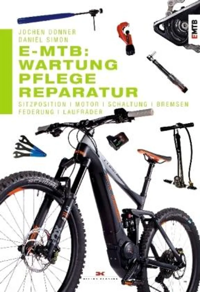 Guide d'atelier E-MTB Wartung, Pflege & Reparatur pour VAE - 2