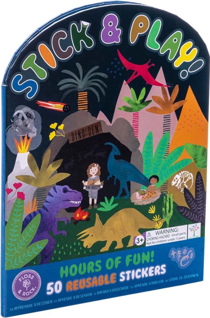Dinosaurier-Stickerbuch