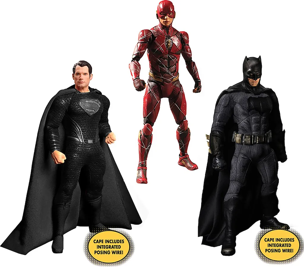 Figurines Justice League Zack Snyder 1/12 Deluxe Steel Box Mezco