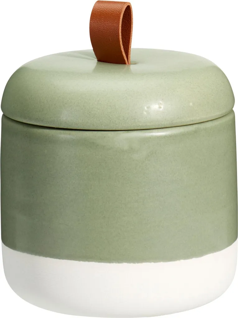 Organizer Bagno Vetroceramica THE PASTELS Ø 10 cm | Porta Cotone Design