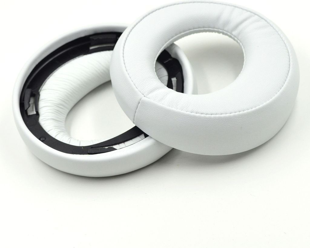 INF Ersatz-Ohrpolster für Sony PS3 PS4 7.1 Gold Headset - Weiß