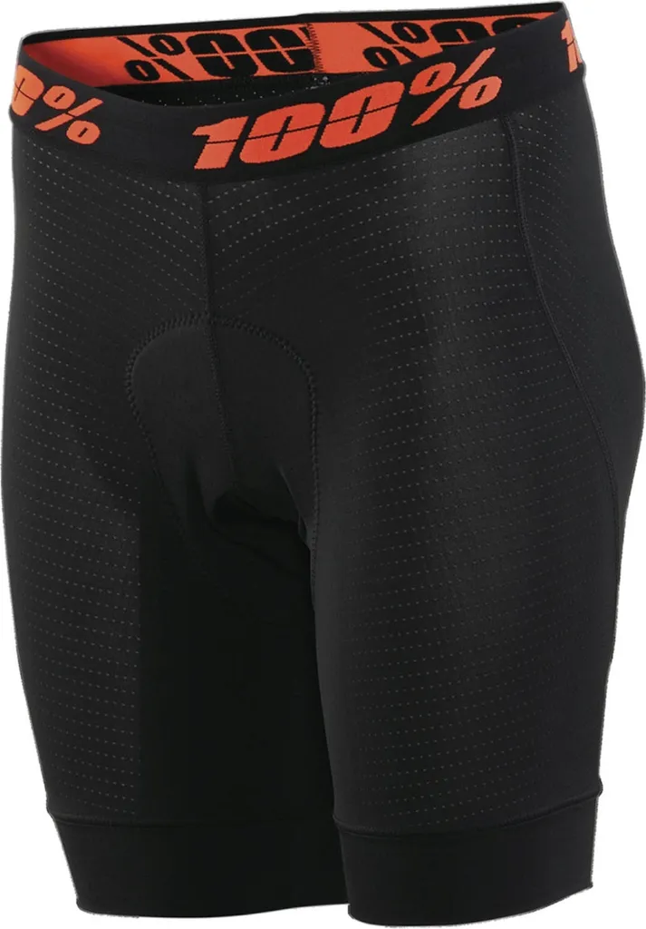 Short liner femme Crux 100% respirant avec peau de chamois noire L