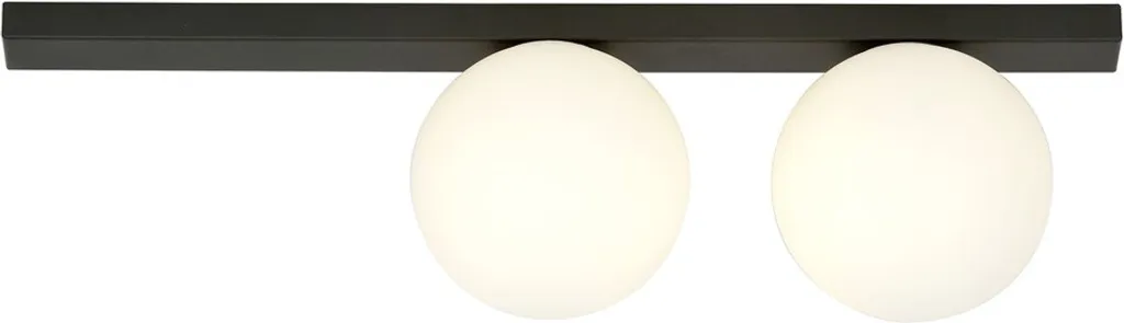 Plafonnier anti-éblouissement Emibig FIT 2 noir pour éclairage doux E14