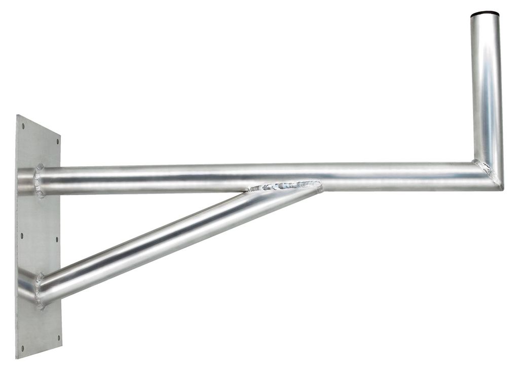 PremiumX 80cm Wandhalter Aluminium SAT Wand Halterung mit Produktbild 