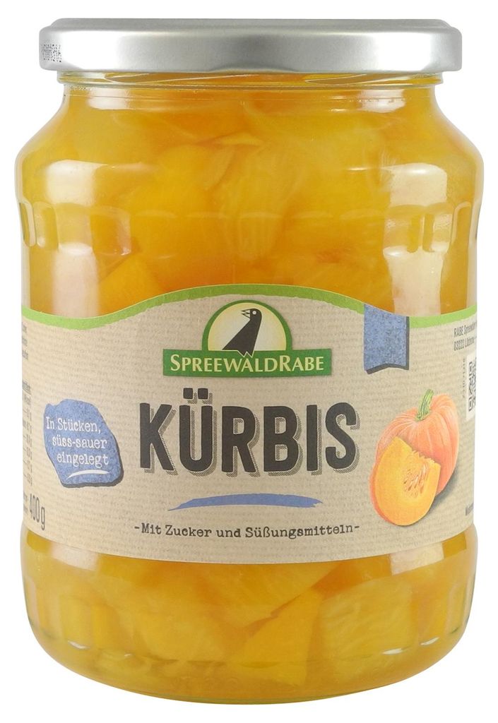 Kürbis süss-sauer (720 ml Glas) Produktbild 