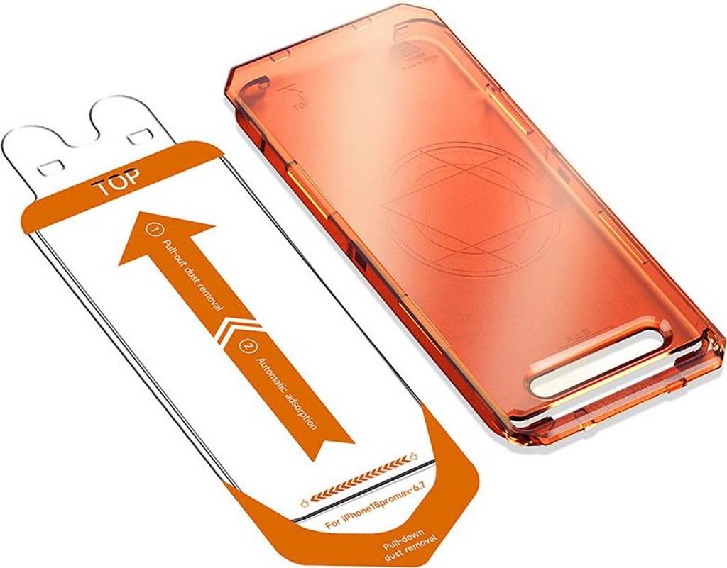 INF HD Klares Schutzglas für iPhone 17 Pro mit Staubfreier Anbringung