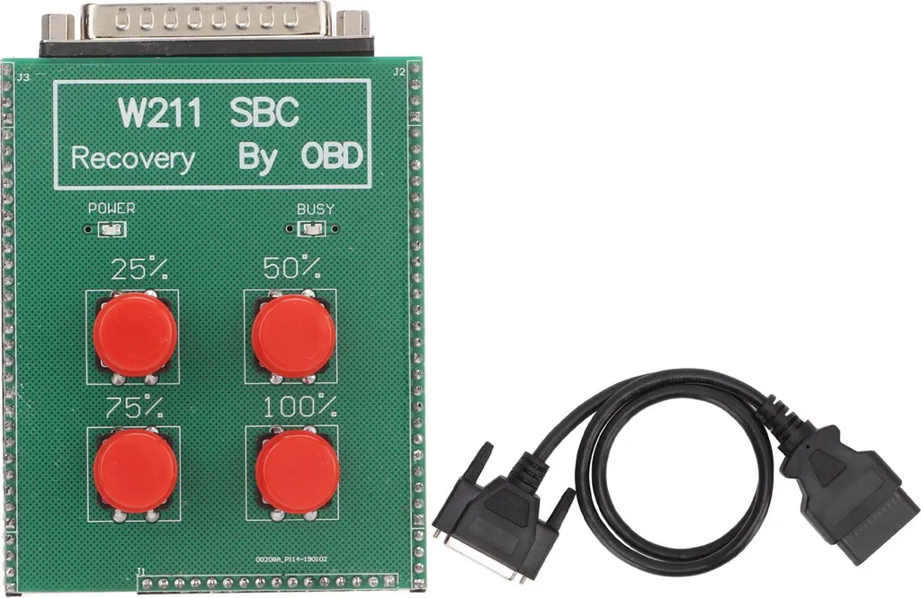Solution réinitialisation SBC C249F pour réparation frein W211 R230 SL