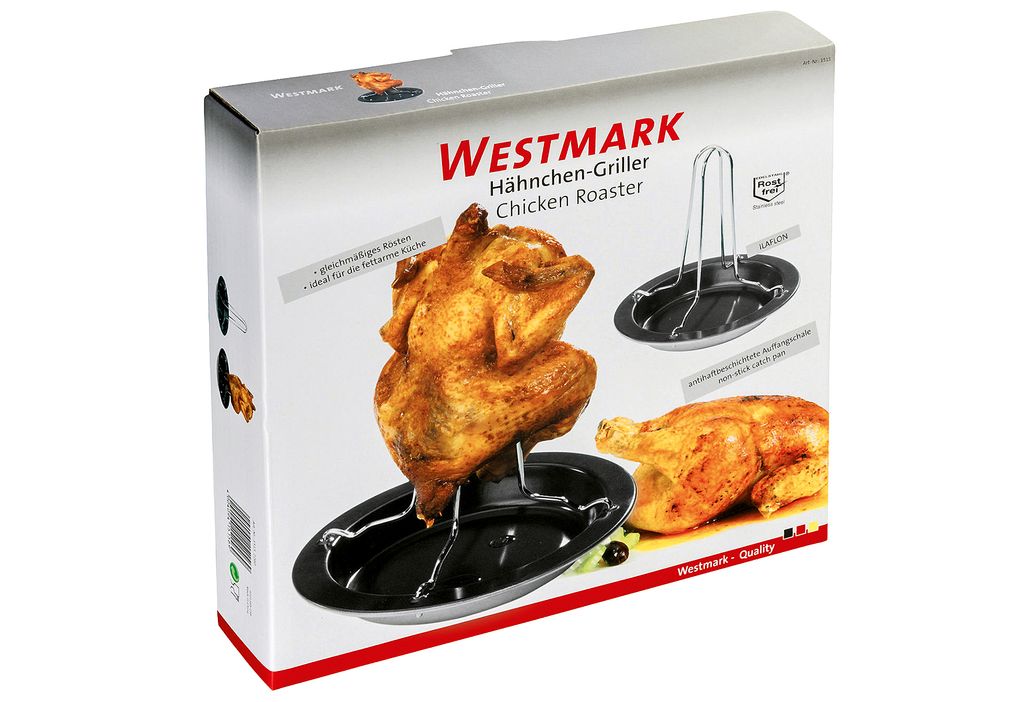 Westmark Hähnchengriller Edelstahl 21 cm Produktbild 