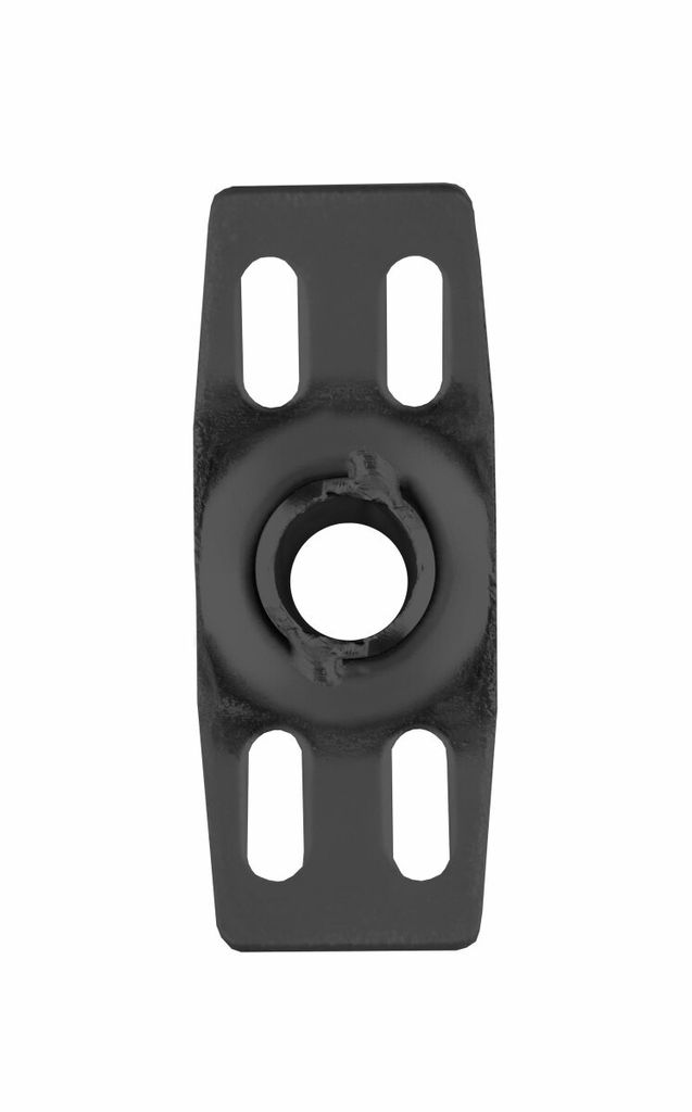 Sattelstütze QU-AX 25,4 mm, Stahl 150 mm, schwarz