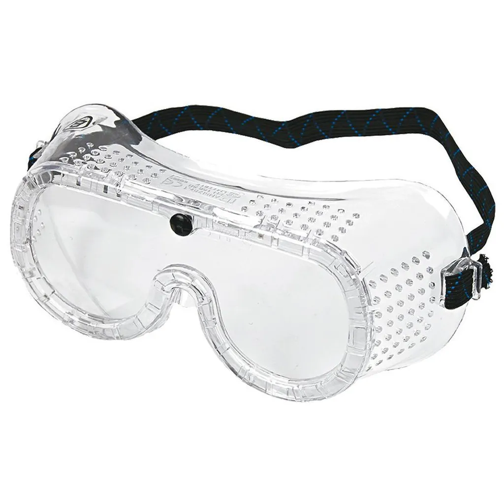 Lunettes de protection blanches classe B contre éclats et débris volants