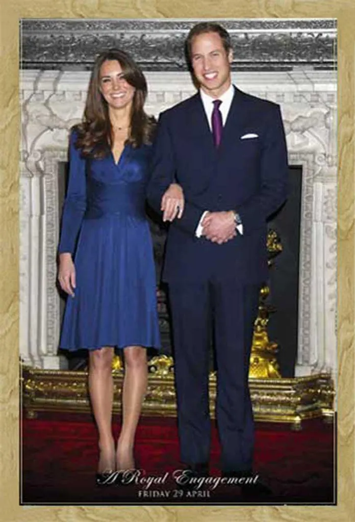 Matrimonio Reale Poster con Cornice Shinsuke® Faggio e Vetro Acrilico