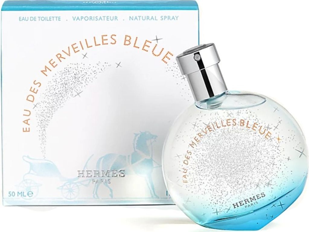Hermes Eau Des Merveilles Bleue Edt Natural Spray 50 ml Obrázek produktu 