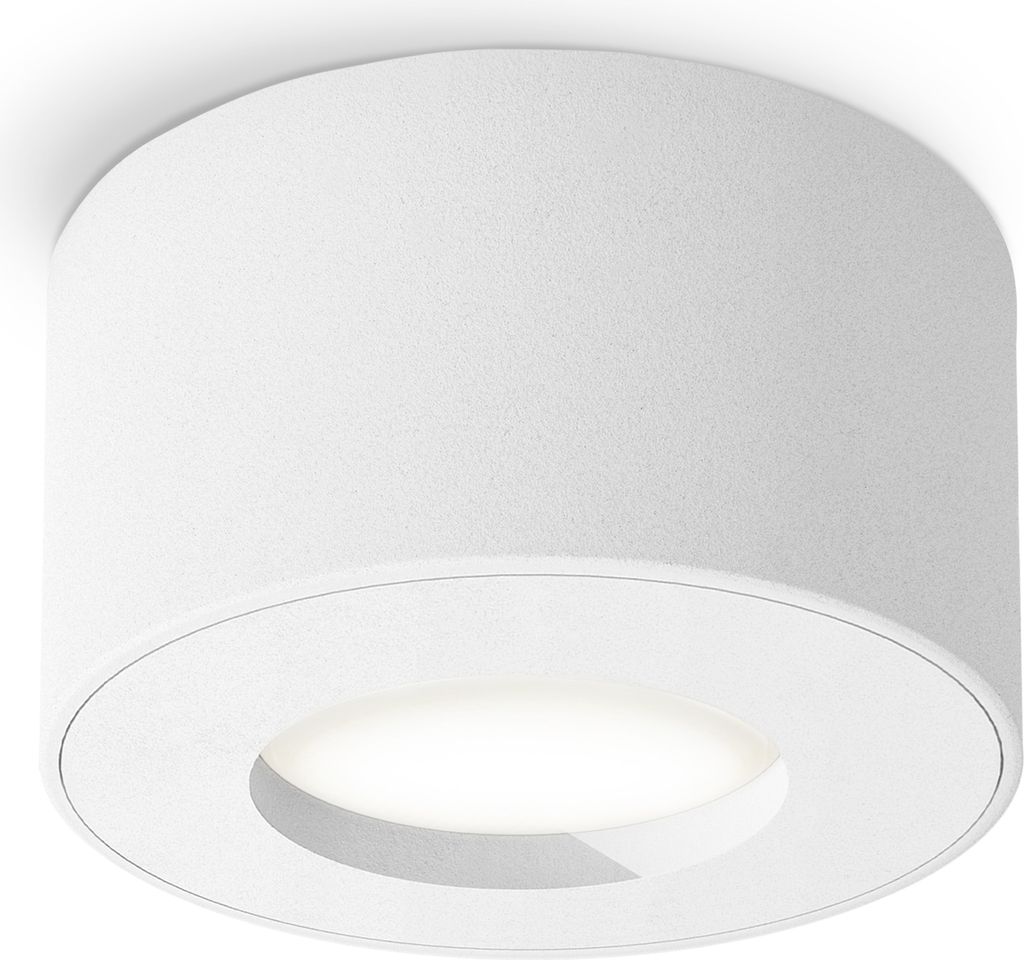 SSC-LUXon CELI-1 Aufbaustrahler für Bad & Außen IP44 Schutz in weiß mit LED Lampe Modul 230V - Bad Spot Decke 4W neutralweiß