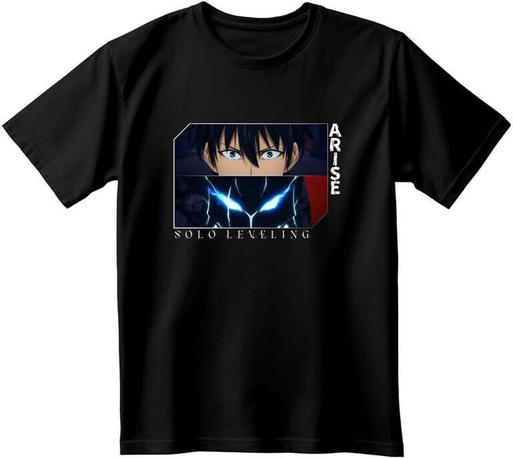 Solo Leveling T-Shirt Herren Arise schwarz XXL Produktbild 