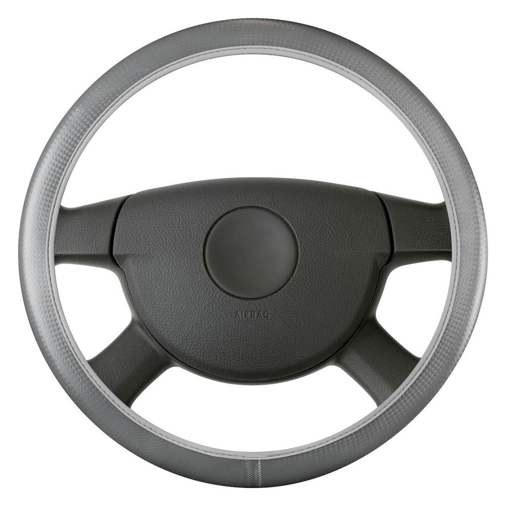 WALSER Auto Lenkradbezug Soft Grip, Auto Lenkrad Schutzhülle, Lenkradhülle Auto Carbon, Lenkradschutz Auto, Lenkradbezug Winter / Lenkrad Bezug S...