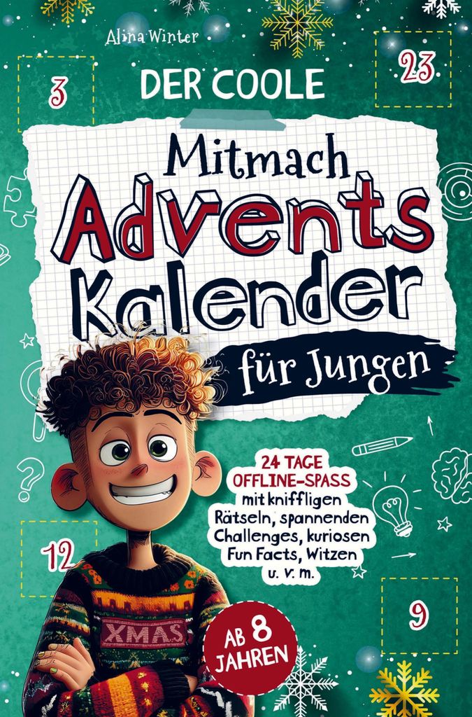 Der coole Mitmach-Adventskalender für Jungen Produktbild 