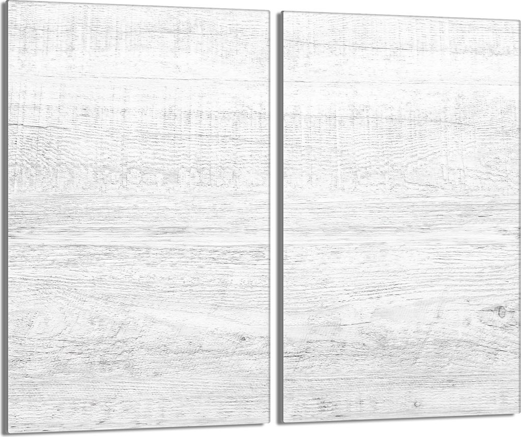Glasschutzplatte für Herd 2x30x52 Holz