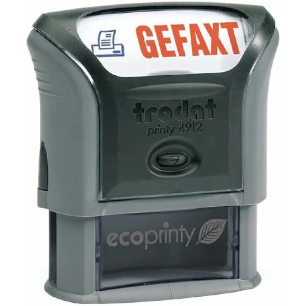 Tampon Auto-encreur Gefaxt Trodat 4912 pour Marquage de Bureau Pro
