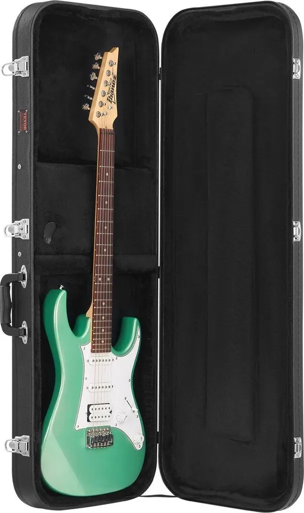 Étui guitare électrique antichoc 109,5 cm avec verrou anti-vol métal