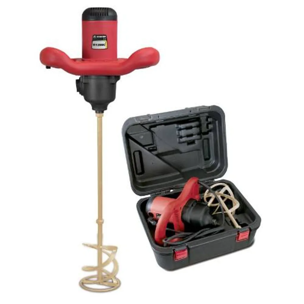 Mélangeur BTP Stayer 1200W CK - Pour colle, mortier et peinture en mallette