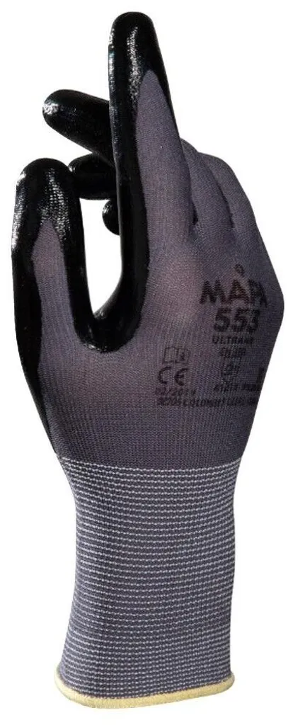 Gants de travail MAPA Ultrane 553 taille 8 spécial montage délicat