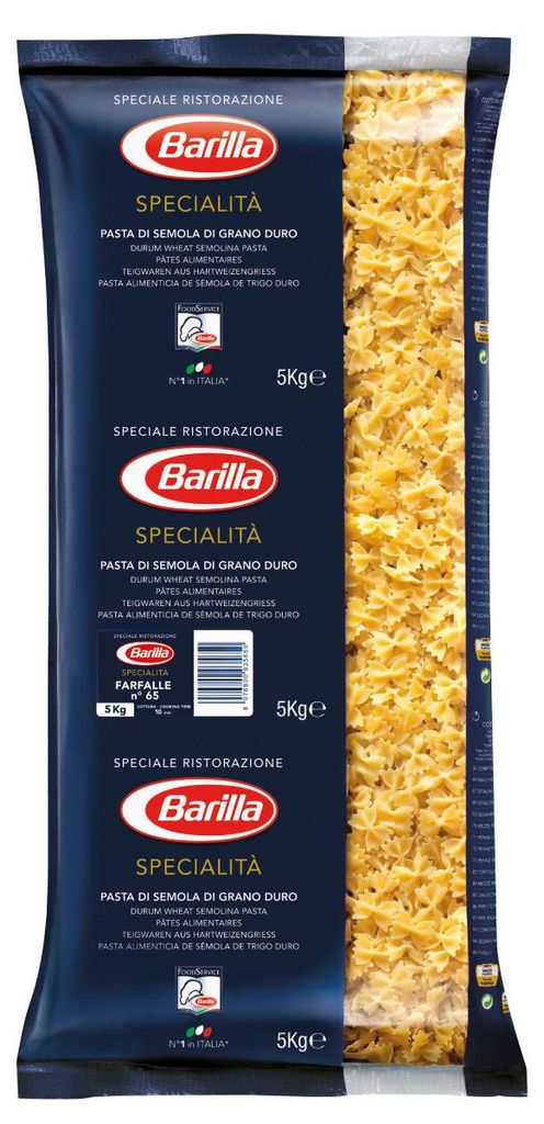 Barilla 622207003 Barilla Classica Farfalle 5,0 kg Obrázek produktu 