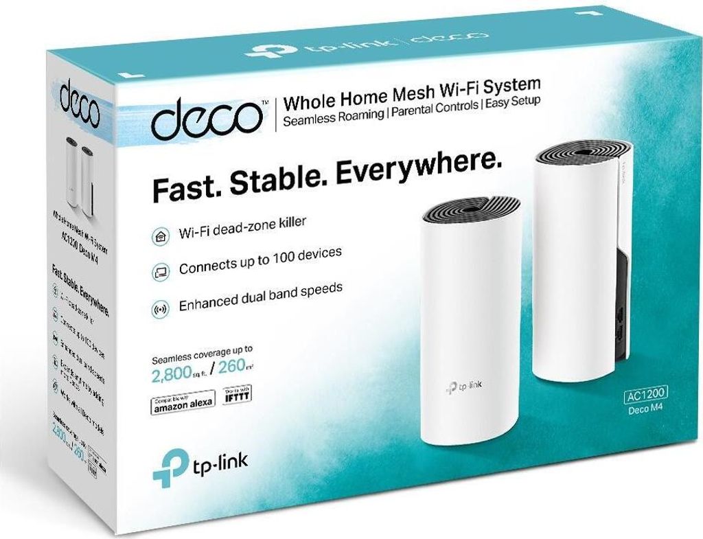 TP-Link Deco M4 AC1200 Punto di accesso WLAN per tutta la Immagine del prodotto 