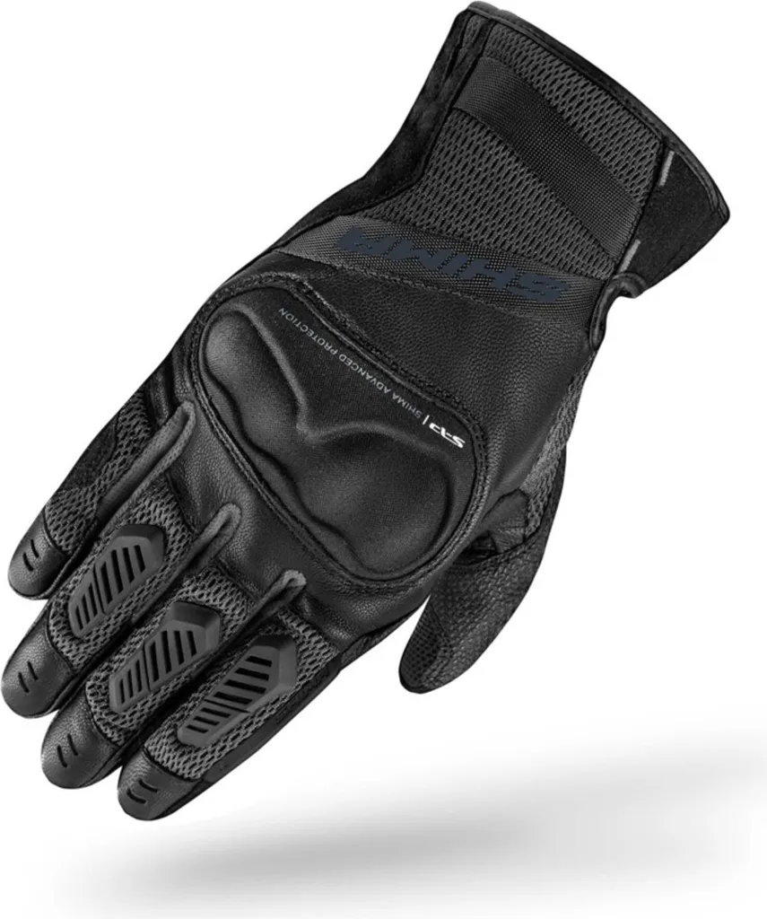 Gants de Moto en Cuir Shima Hero pour Homme avec Protections Phalanges