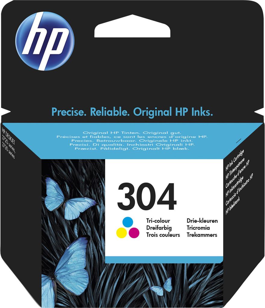 HP 304 Original Cyan, Magenta, Gelb