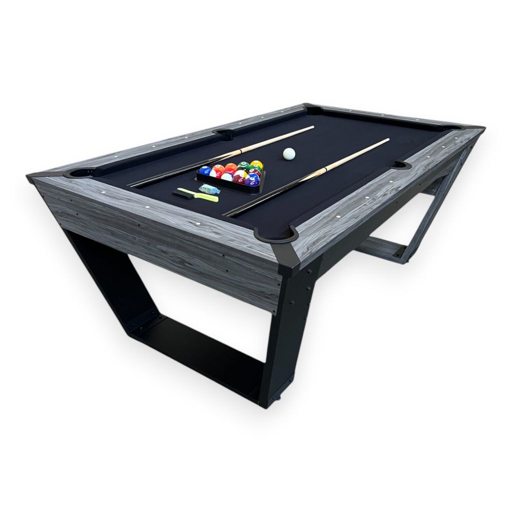 7 FT Billardtisch Schwarzer Design – Neptune Produktbild 