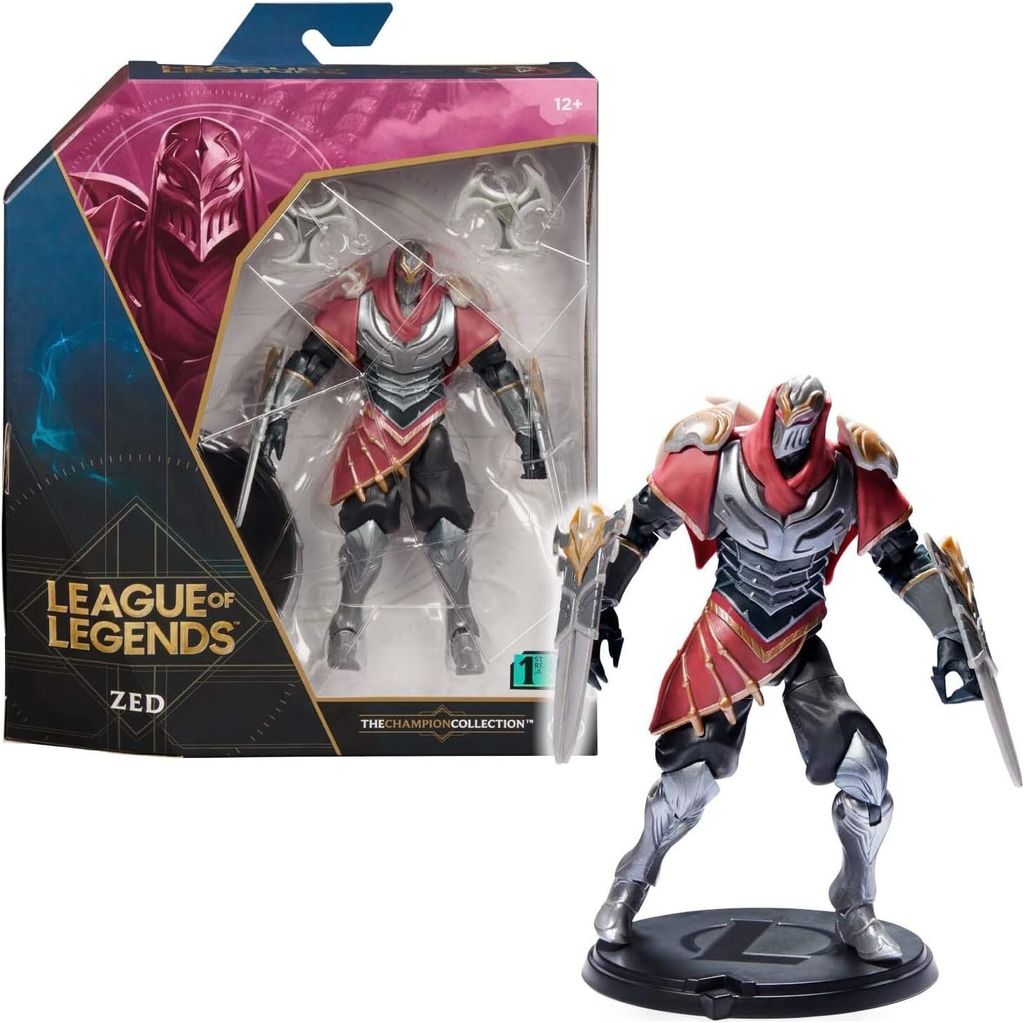 League of Legends - 15 cm verzamelbeeldje van Zed, met 2 Productafbeelding 