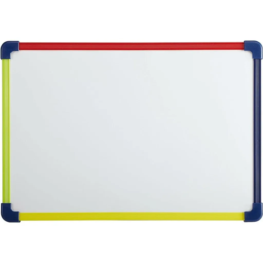 Tableau blanc 28x40 cm réversible MAULfun avec cadre profilé de qualité