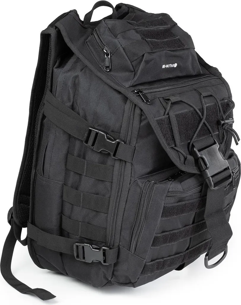 Sac à dos tactique noir 40L : fini le manque de place au camping