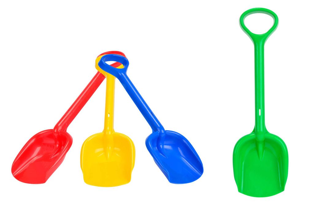 Sandschaufel 40cm farbig sortiert Plastik Produktbild 
