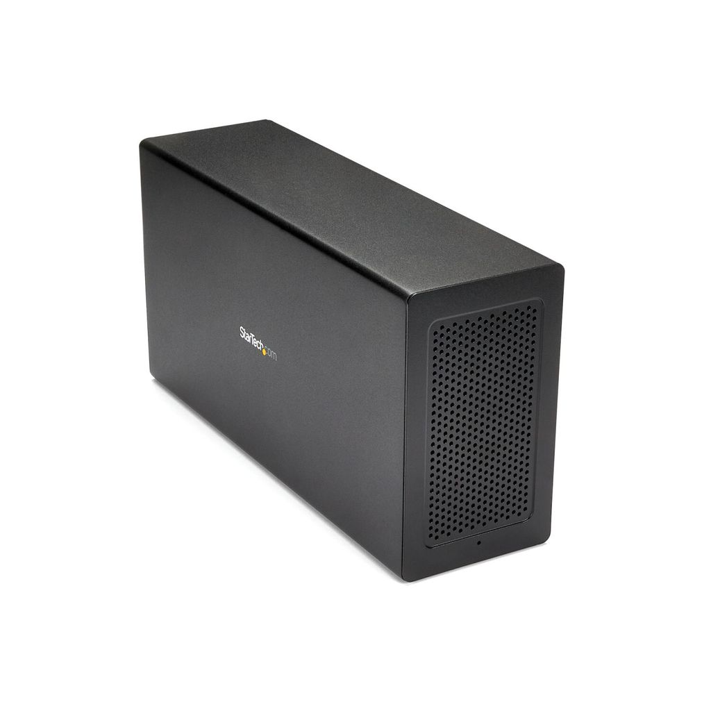 StarTech.com Thunderbolt 3 PCIe Expansion Chassis, External Enclosure Box with 1x PCI-Express Slot, 5K/4K Output Via TB3/DP Ports, TAA - Systembus-...
